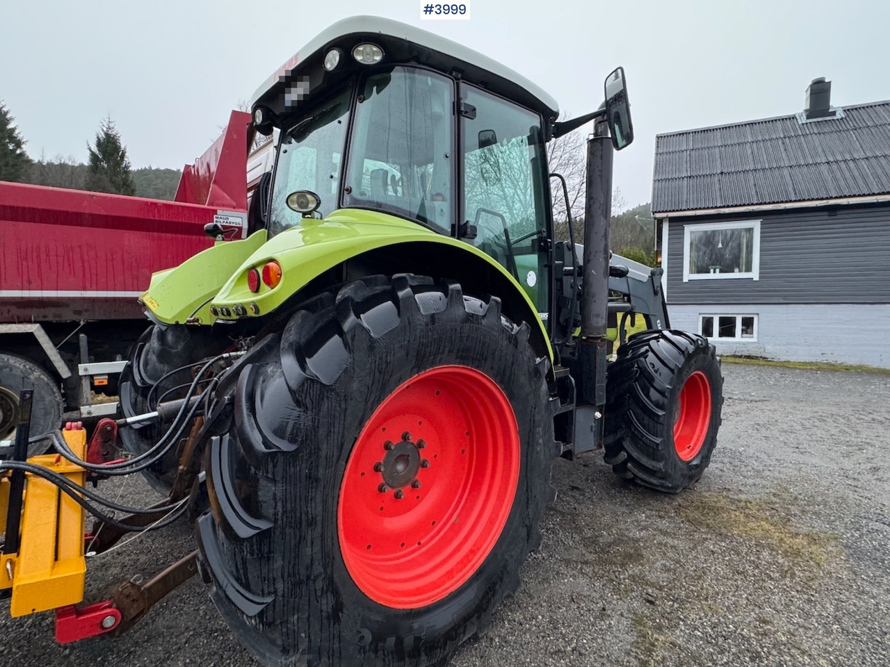 2012 Claas Arion 640 w/ front loader - Farm tractor: picture 3 2012 Claas Arion 640 w/ front loader - Farm tractor: picture 3
