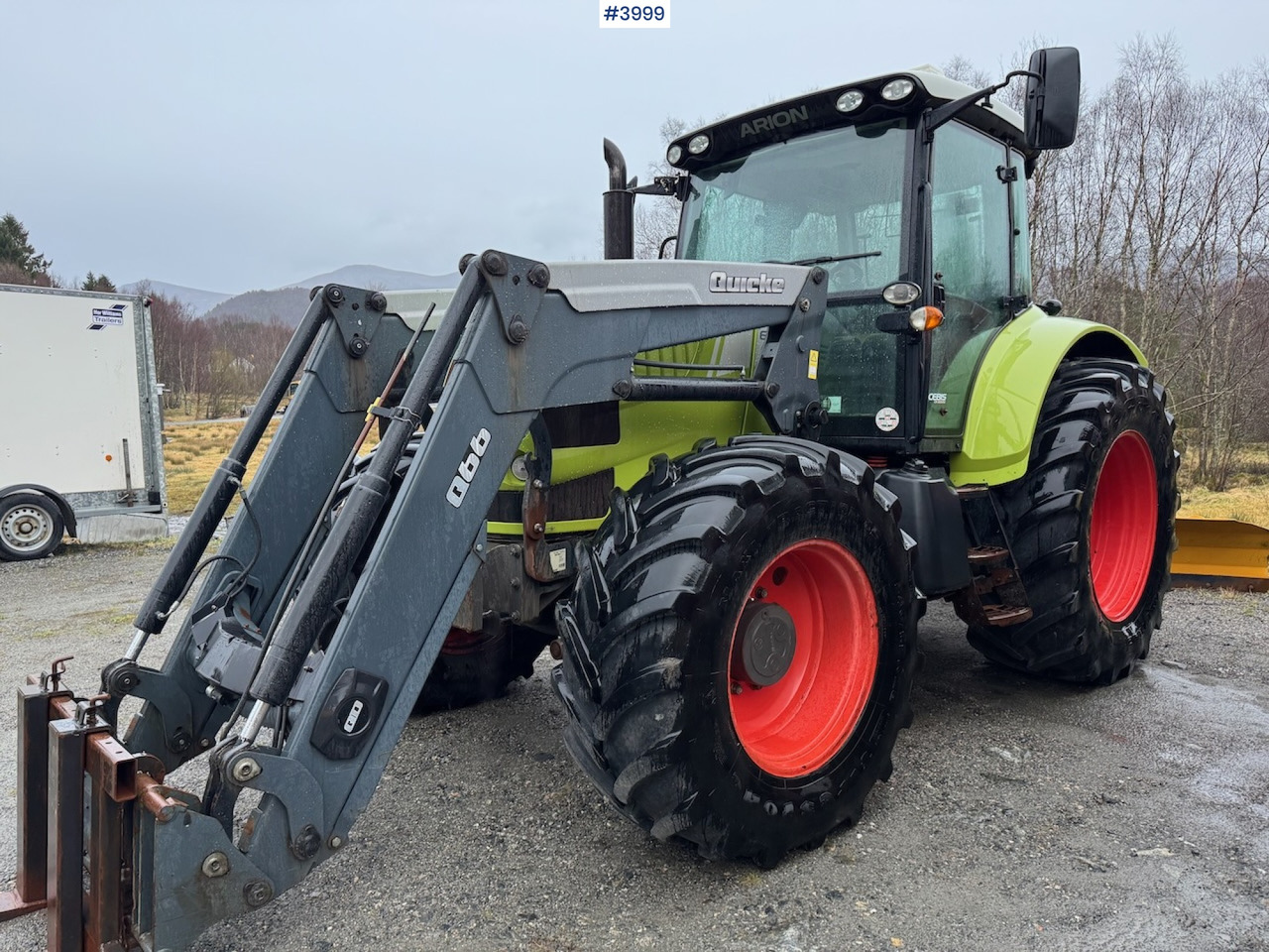 2012 Claas Arion 640 w/ front loader - Farm tractor: picture 5 2012 Claas Arion 640 w/ front loader - Farm tractor: picture 5
