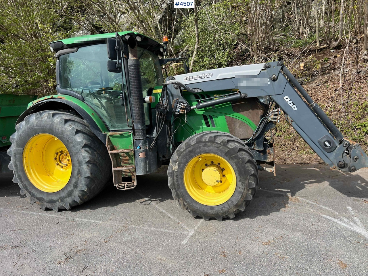 2012 John Deere 6140R w/ front loader and 2020 Foss-Eik 5.150 dump trailer - Farm tractor: picture 4 2012 John Deere 6140R w/ front loader and 2020 Foss-Eik 5.150 dump trailer - Farm tractor: picture 4