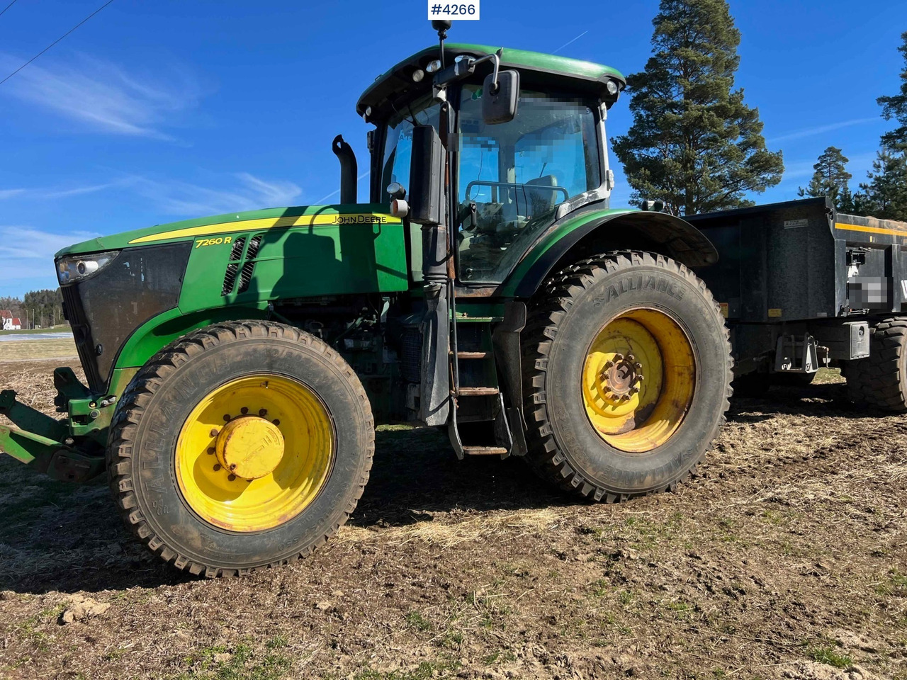 2012 John Deere 7260R Tractor w/ PTO - Farm tractor: picture 5 2012 John Deere 7260R Tractor w/ PTO - Farm tractor: picture 5