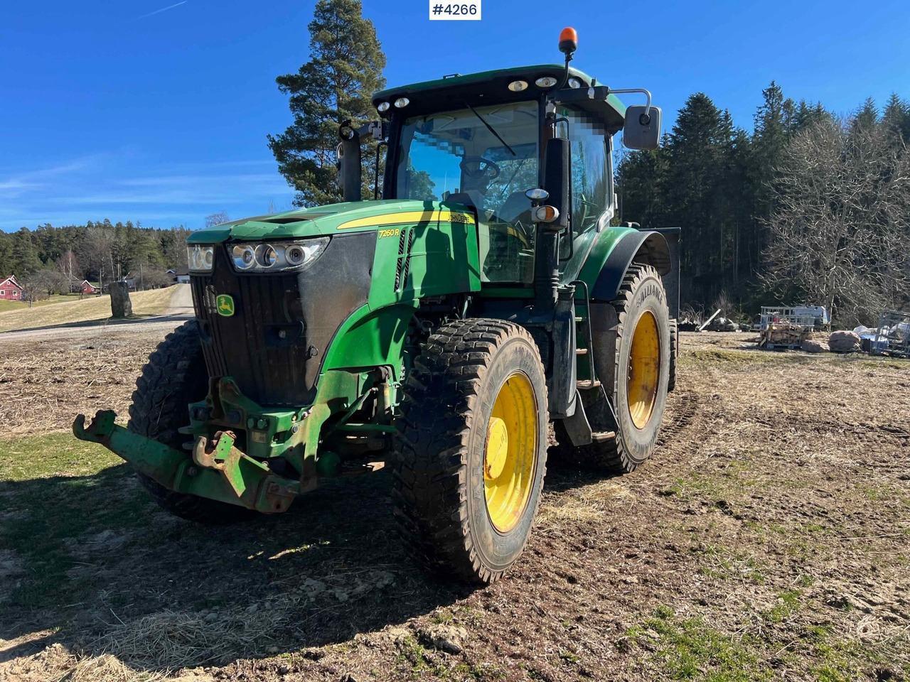 2012 John Deere 7260R Tractor w/ PTO - Farm tractor: picture 2 2012 John Deere 7260R Tractor w/ PTO - Farm tractor: picture 2