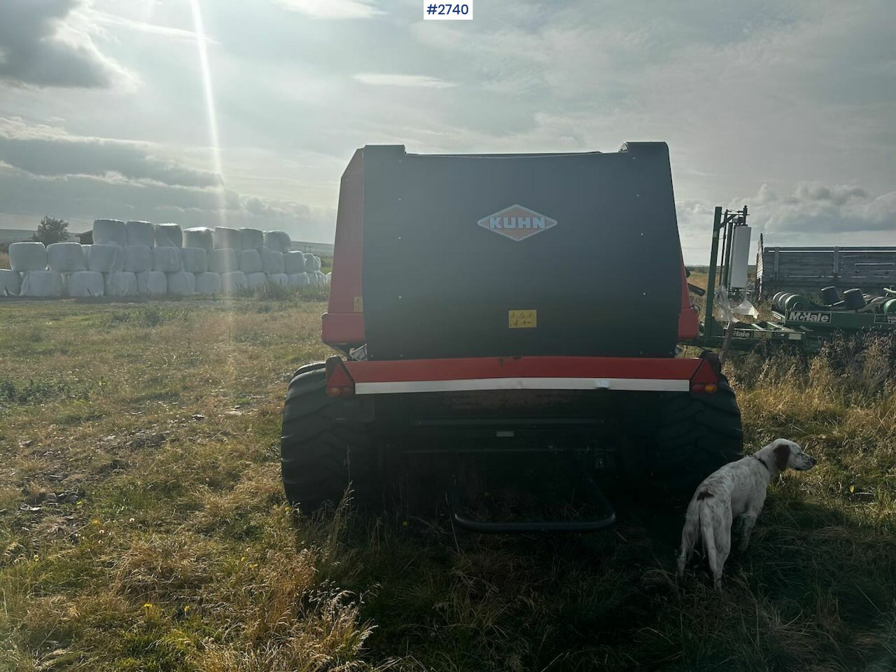 2012 Kuhn Powertrack FB2130 round baler and 1999 McHale 99IC bale packer - Hay and forage equipment: picture 4 2012 Kuhn Powertrack FB2130 round baler and 1999 McHale 99IC bale packer - Hay and forage equipment: picture 4