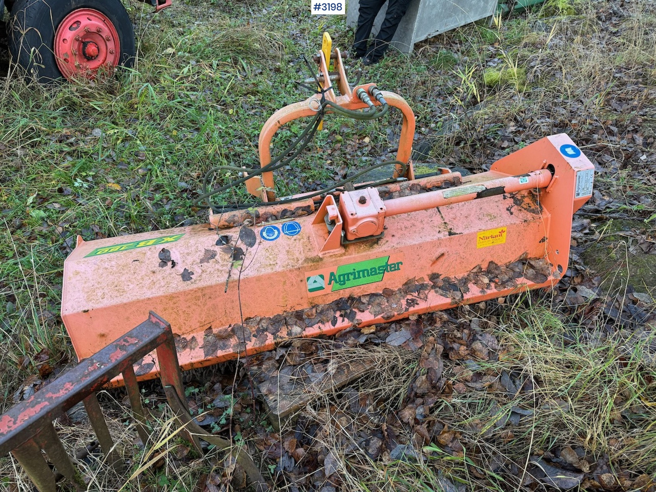 2013 Agrimaster XB 180 front mounted pasture cleaner - Hay and forage equipment: picture 3 2013 Agrimaster XB 180 front mounted pasture cleaner - Hay and forage equipment: picture 3