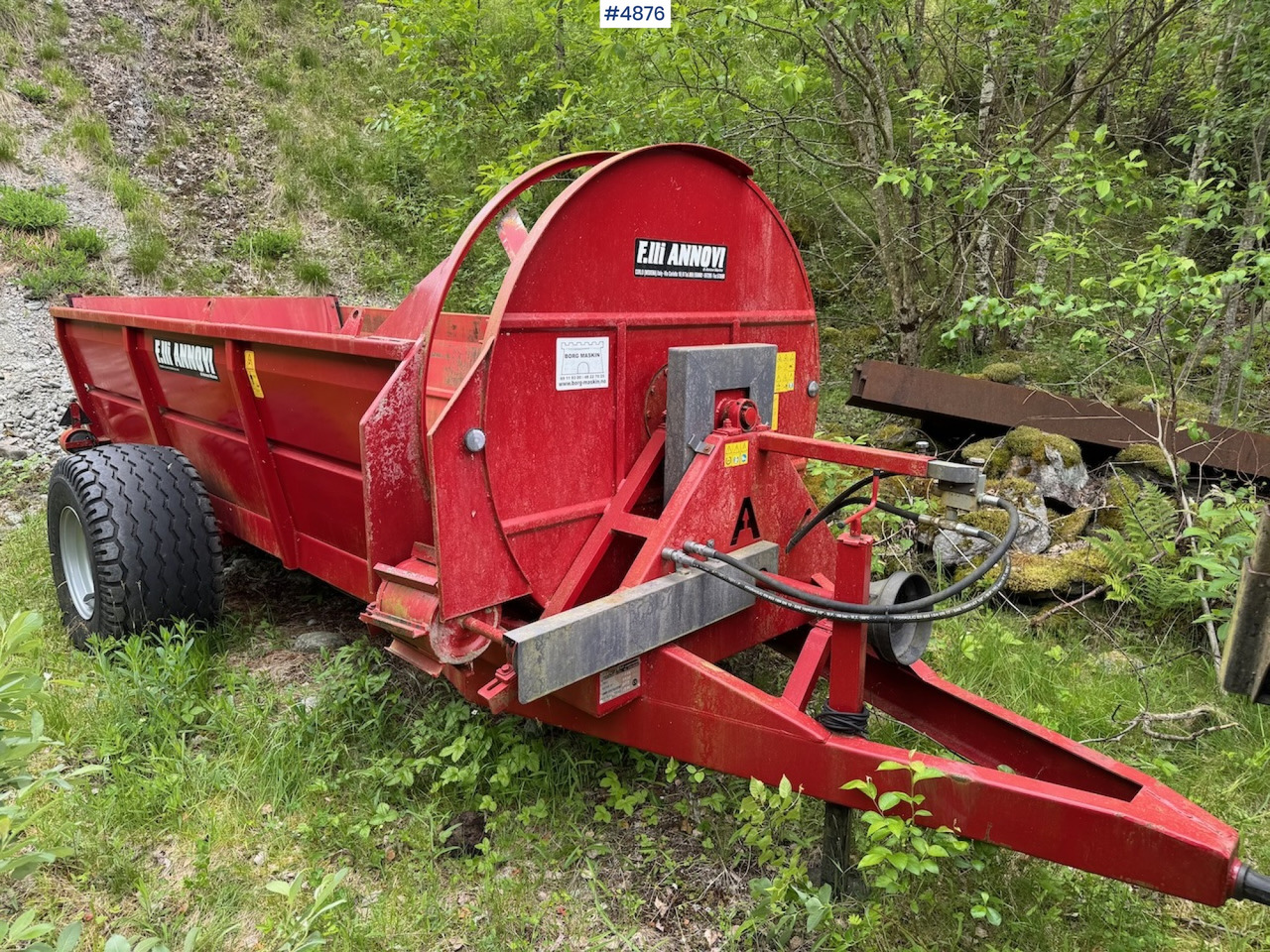 2013 F.lli Annovi A 65 Dry manure spreader - Manure spreader: picture 1 2013 F.lli Annovi A 65 Dry manure spreader - Manure spreader: picture 1