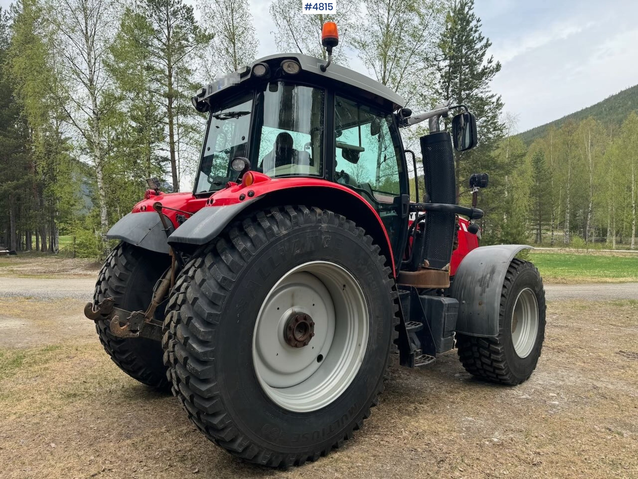 2013 Massey Ferguson 7616 w/ front loader, bucket pallet forks and 2 sets of wheels. WATCH VIDEO - Farm tractor: picture 3 2013 Massey Ferguson 7616 w/ front loader, bucket pallet forks and 2 sets of wheels. WATCH VIDEO - Farm tractor: picture 3