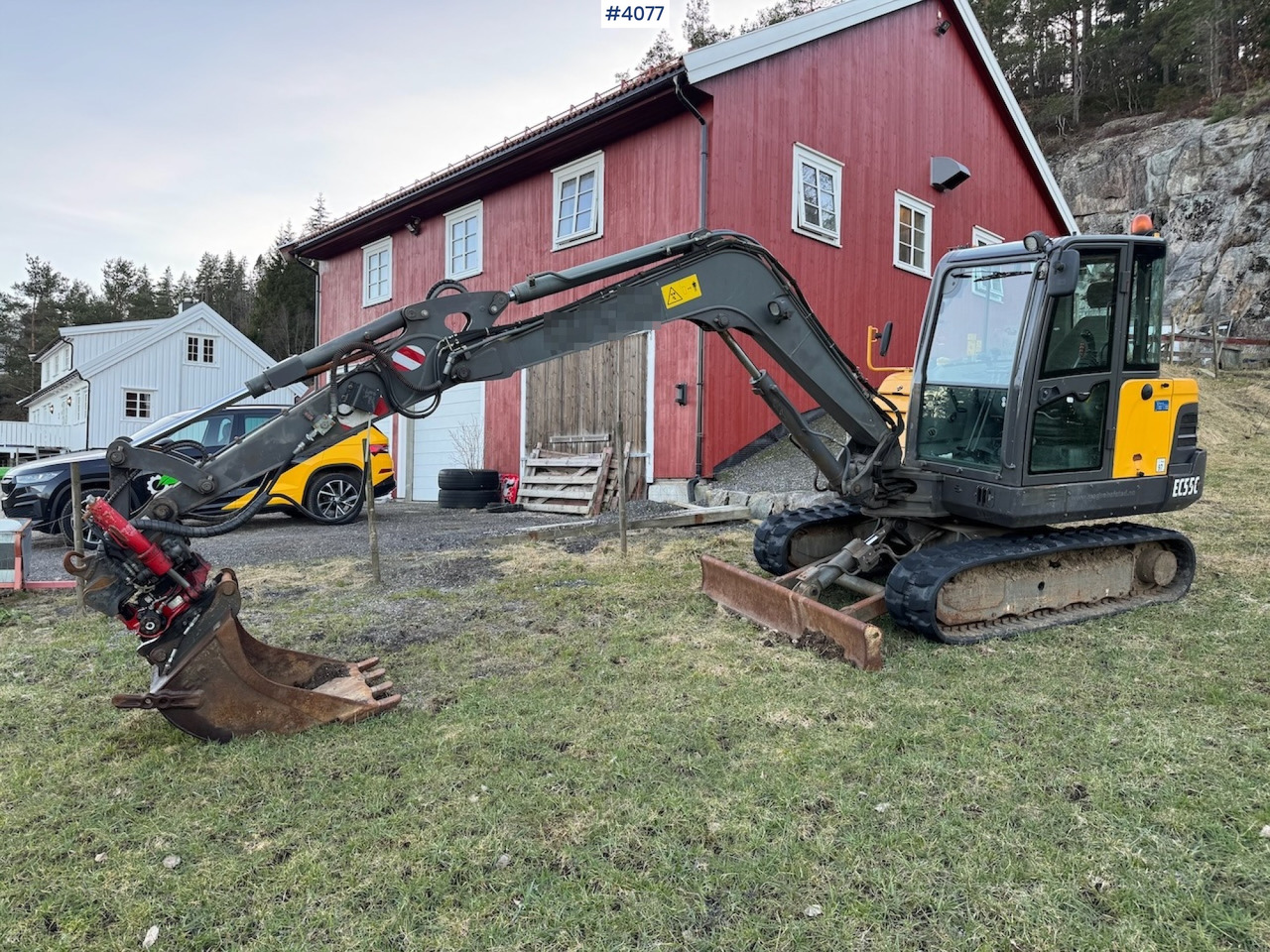 2013 Volvo EC 55 C w/rotor tilt, grapple and 3 buckets - Excavator: picture 1 2013 Volvo EC 55 C w/rotor tilt, grapple and 3 buckets - Excavator: picture 1