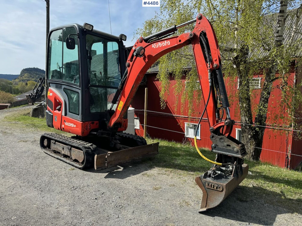 2014 Kubota KX019 Mini excavator with two buckets - Excavator: picture 5 2014 Kubota KX019 Mini excavator with two buckets - Excavator: picture 5