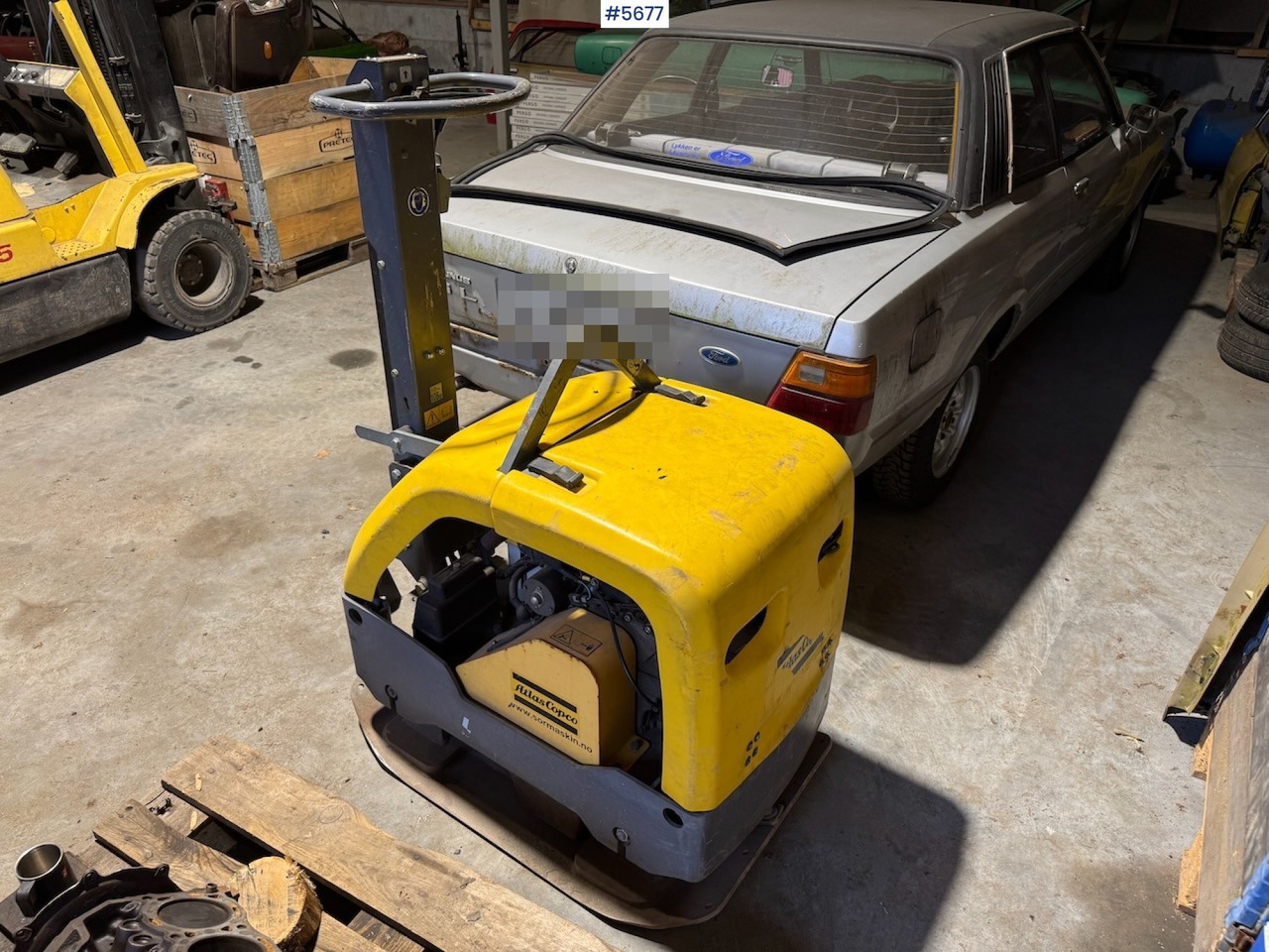 2015 Atlas Copco LG 400 Vibro Plate. - Vibratory plate: picture 4 2015 Atlas Copco LG 400 Vibro Plate. - Vibratory plate: picture 4