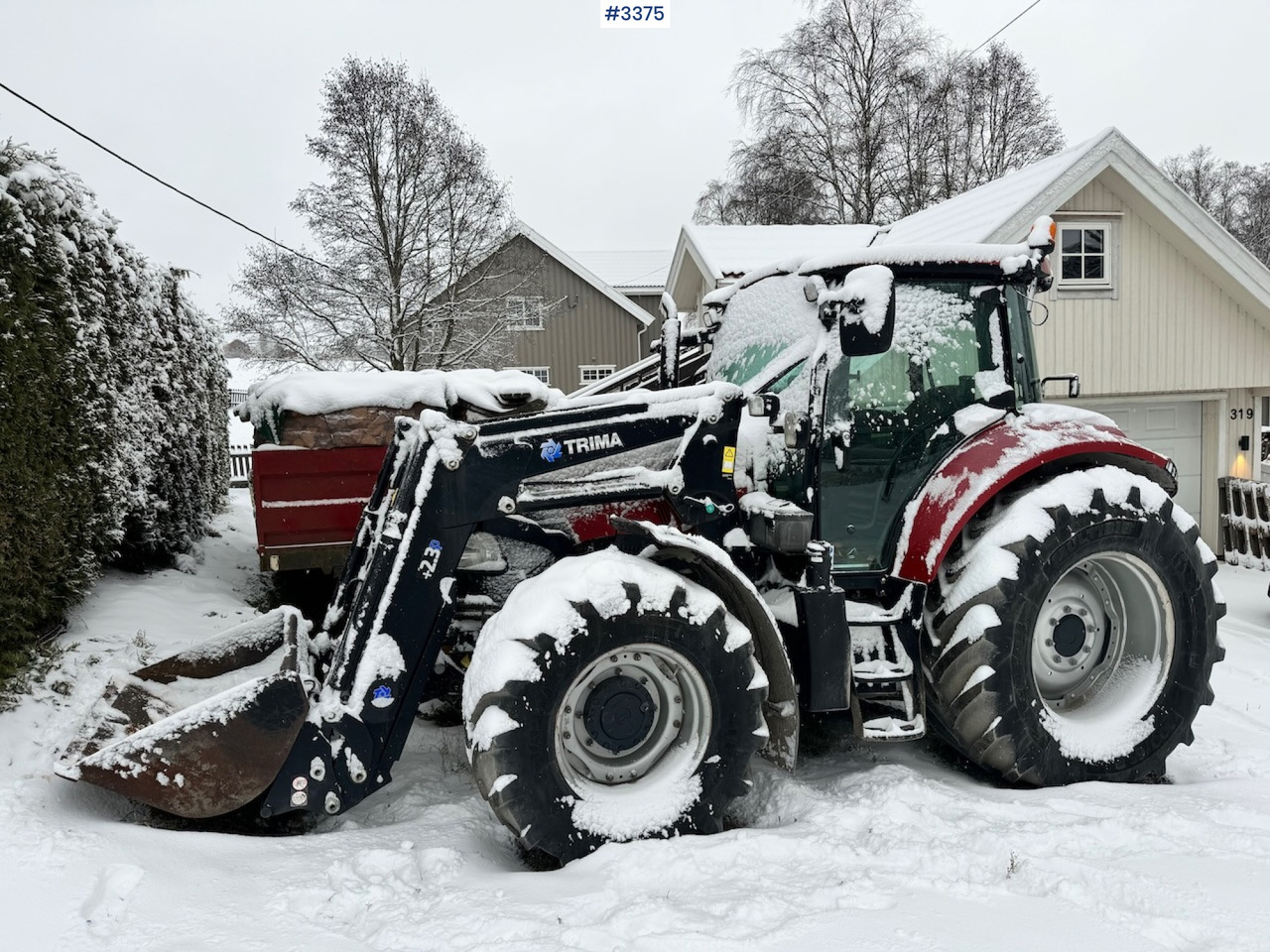 2015 Case IH 115U Pro with Front Loader, Bucket, and Front PTO. Low hours. - Farm tractor: picture 3 2015 Case IH 115U Pro with Front Loader, Bucket, and Front PTO. Low hours. - Farm tractor: picture 3