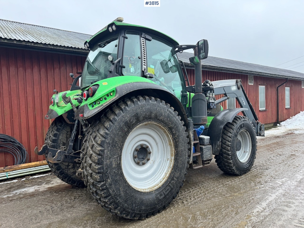 2015 Deutz-fahr 6190 Agrotron w/ Front loader, Front PTO and 2 sets of tires. - Farm tractor: picture 3 2015 Deutz-fahr 6190 Agrotron w/ Front loader, Front PTO and 2 sets of tires. - Farm tractor: picture 3