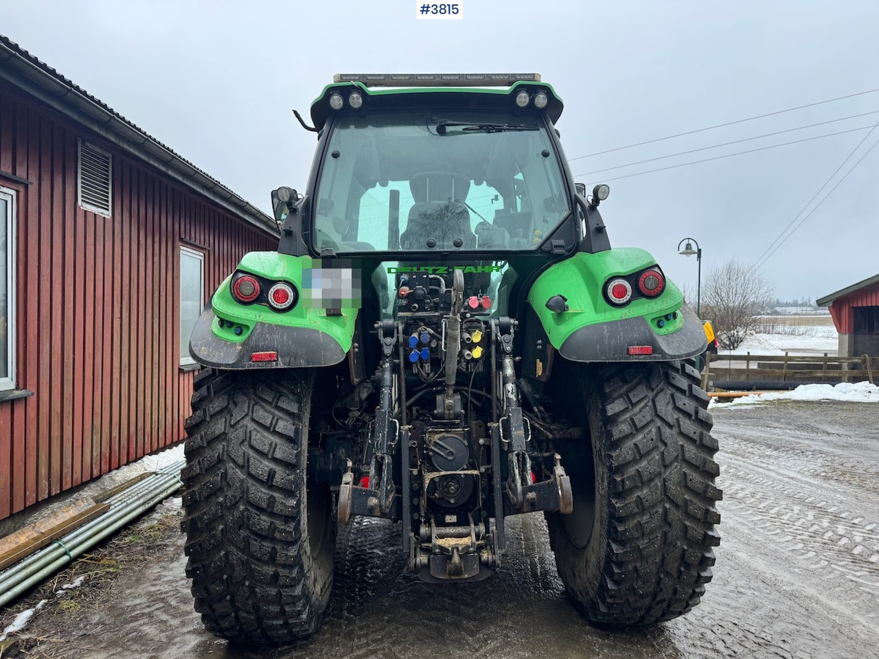 2015 Deutz-fahr 6190 Agrotron w/ Front loader, Front PTO and 2 sets of tires. - Farm tractor: picture 4 2015 Deutz-fahr 6190 Agrotron w/ Front loader, Front PTO and 2 sets of tires. - Farm tractor: picture 4