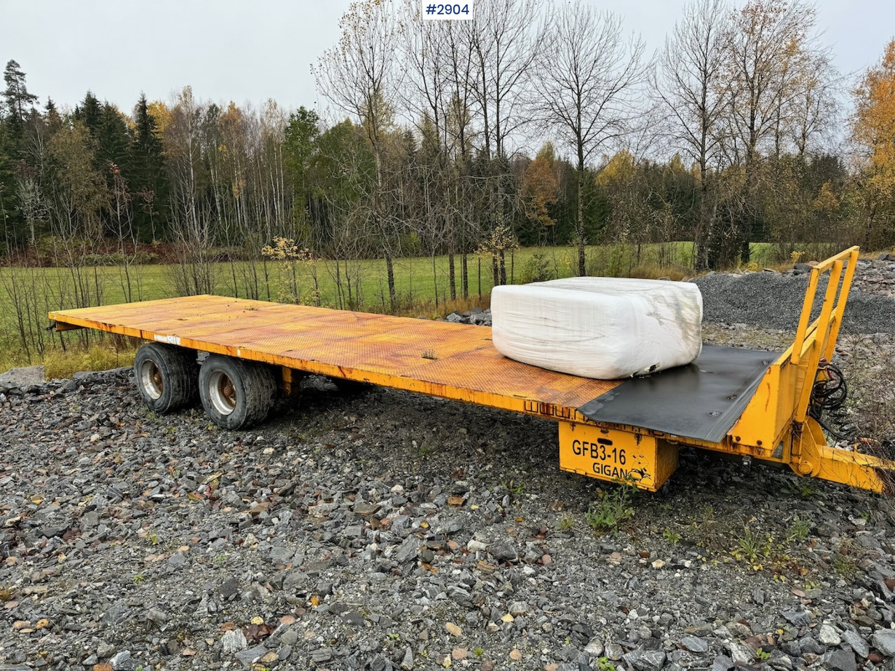 2015 Gigant Flatbed trailer - Dropside/ Flatbed trailer: picture 2 2015 Gigant Flatbed trailer - Dropside/ Flatbed trailer: picture 2