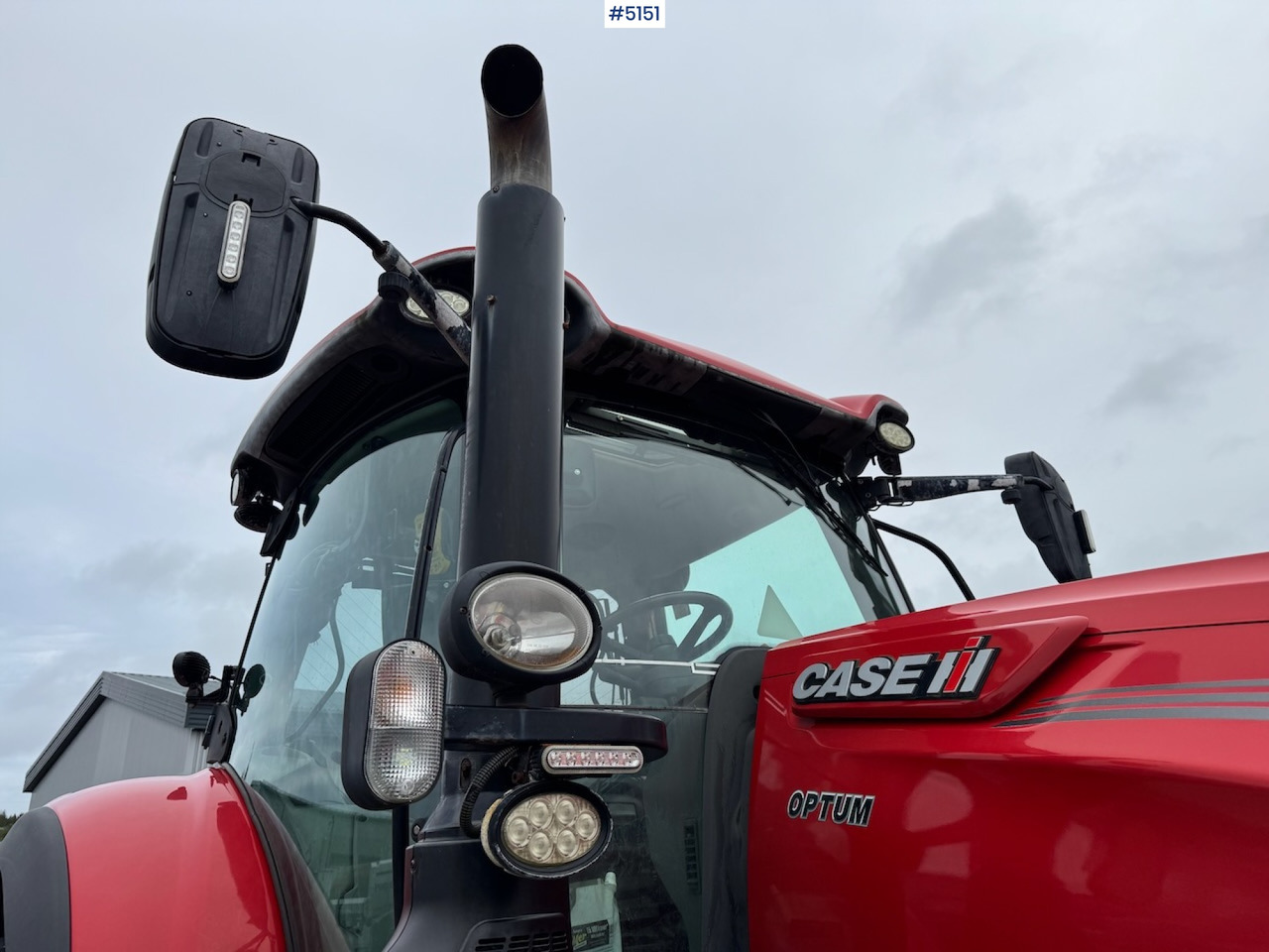 2016 Case IH Optum 300 CVX w/front hydraulics and plowing rig - Farm tractor: picture 3 2016 Case IH Optum 300 CVX w/front hydraulics and plowing rig - Farm tractor: picture 3