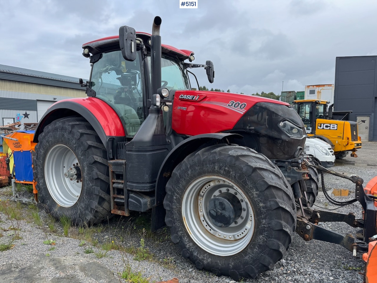2016 Case IH Optum 300 CVX w/front hydraulics and plowing rig - Farm tractor: picture 2 2016 Case IH Optum 300 CVX w/front hydraulics and plowing rig - Farm tractor: picture 2