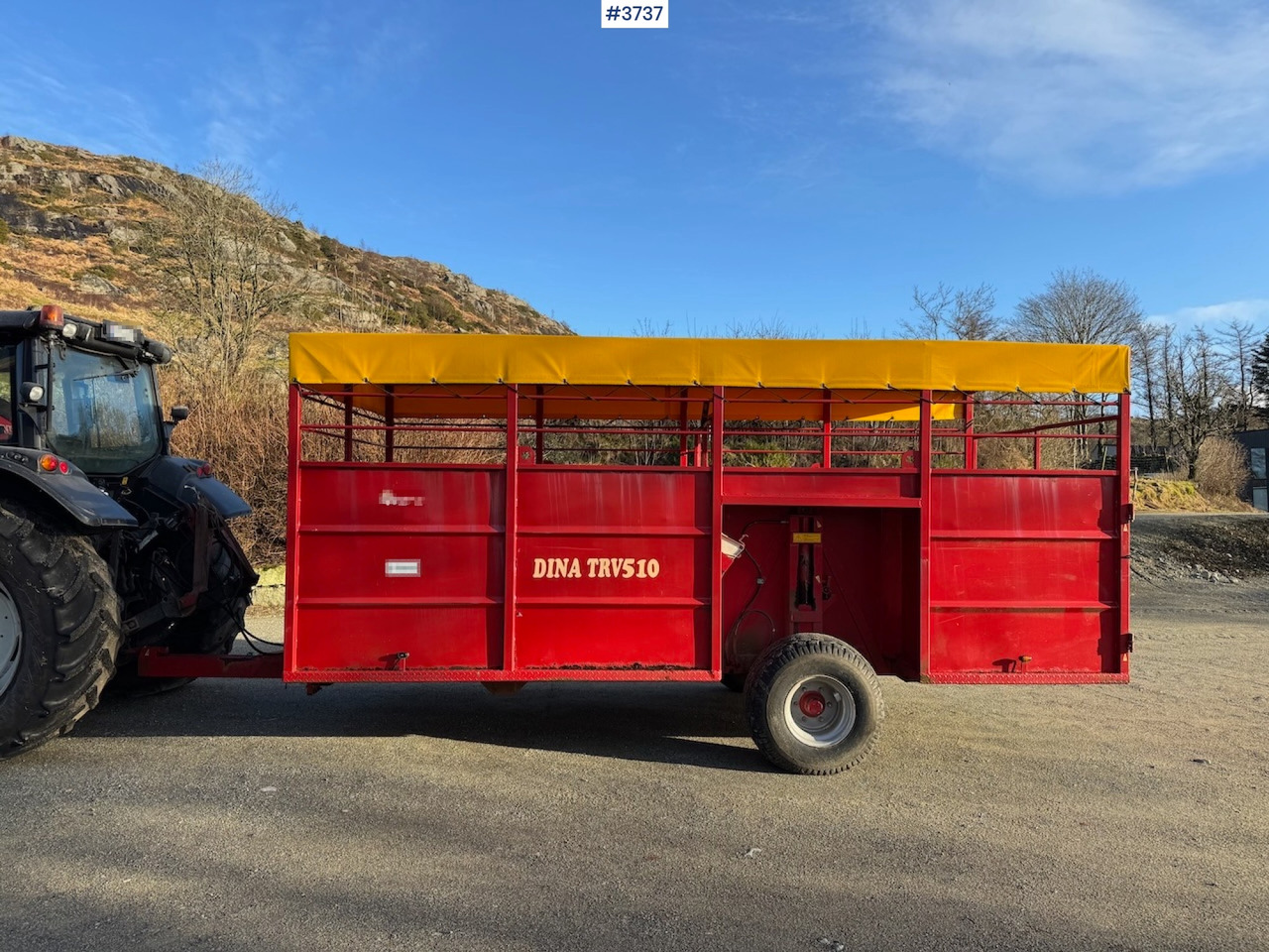 2016 Dinapolis TRV 510 Animal Cart - Farm trailer: picture 2 2016 Dinapolis TRV 510 Animal Cart - Farm trailer: picture 2