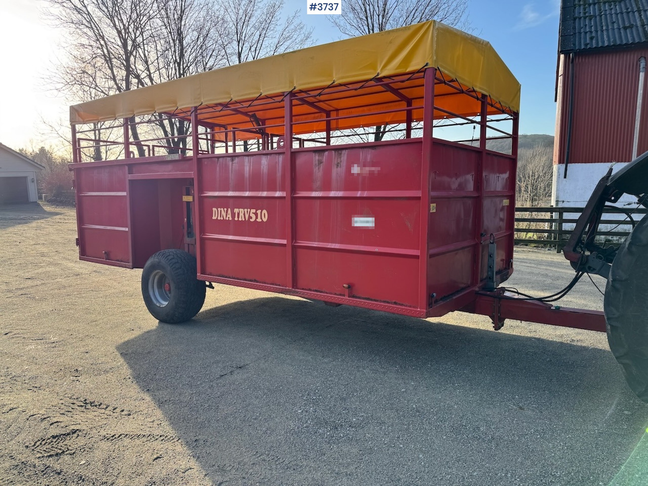2016 Dinapolis TRV 510 Animal Cart - Farm trailer: picture 1 2016 Dinapolis TRV 510 Animal Cart - Farm trailer: picture 1