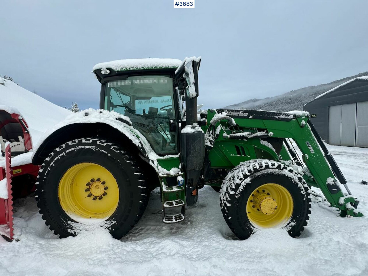 2016 John Deere 6175R 4x4 w/ front loader - Farm tractor: picture 1 2016 John Deere 6175R 4x4 w/ front loader - Farm tractor: picture 1