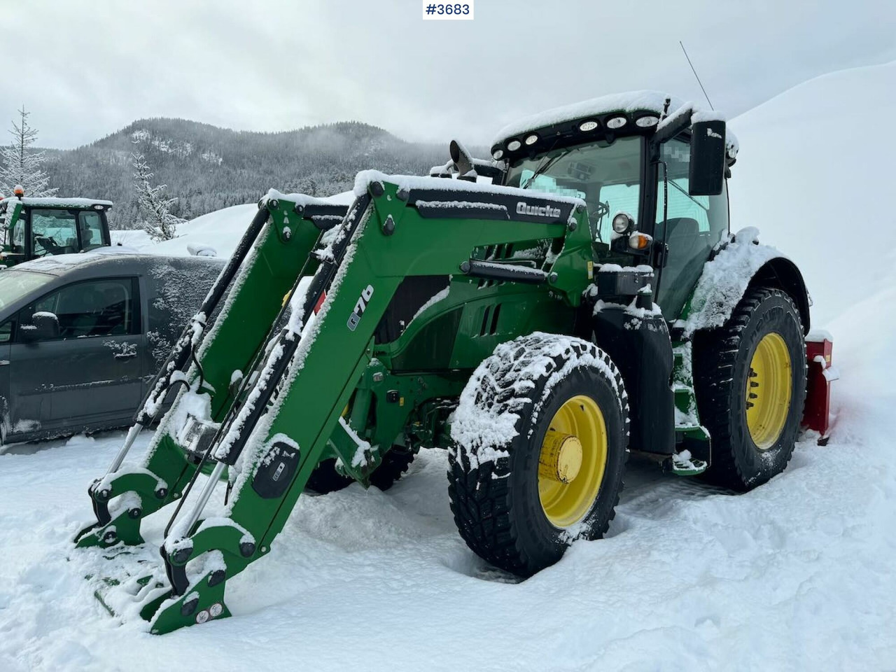 2016 John Deere 6175R 4x4 w/ front loader - Farm tractor: picture 2 2016 John Deere 6175R 4x4 w/ front loader - Farm tractor: picture 2