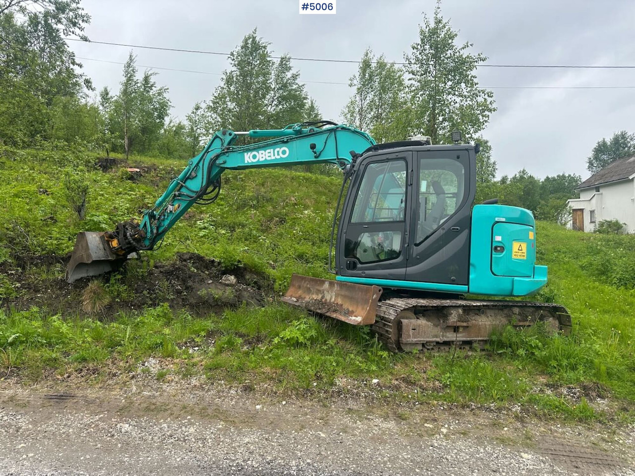 2016 Kobelco SK75SR-3E excavator w/ 2 buckets, rototilt and factory new engine - Excavator: picture 1 2016 Kobelco SK75SR-3E excavator w/ 2 buckets, rototilt and factory new engine - Excavator: picture 1
