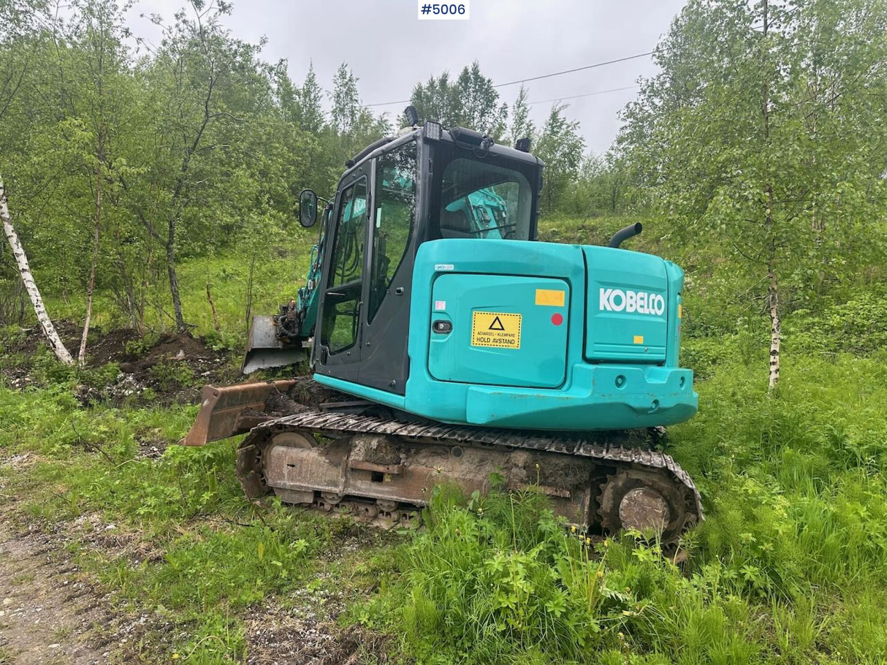 2016 Kobelco SK75SR-3E excavator w/ 2 buckets, rototilt and factory new engine - Excavator: picture 2 2016 Kobelco SK75SR-3E excavator w/ 2 buckets, rototilt and factory new engine - Excavator: picture 2