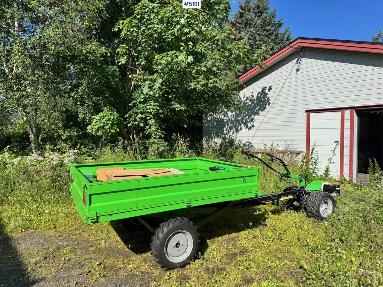 2016 Struc Muta Maestral w/ Trailer, Snowblower and Pasture Brushes - Hay and forage equipment: picture 1 2016 Struc Muta Maestral w/ Trailer, Snowblower and Pasture Brushes - Hay and forage equipment: picture 1