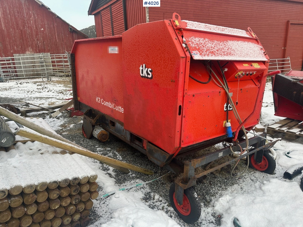2016 TKS K2 combicutter w/ cable drum - Hay and forage equipment: picture 3 2016 TKS K2 combicutter w/ cable drum - Hay and forage equipment: picture 3