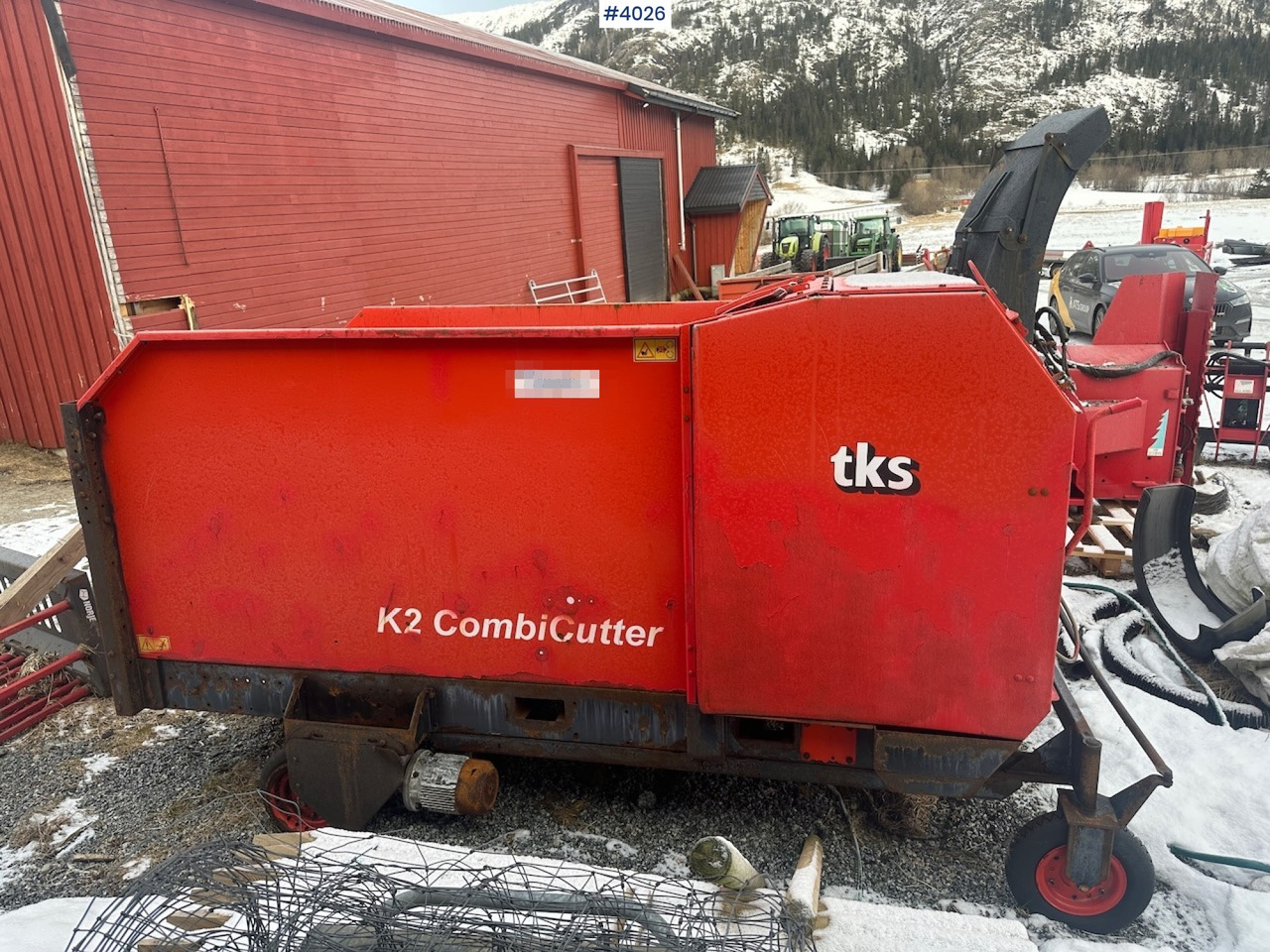 2016 TKS K2 combicutter w/ cable drum - Hay and forage equipment: picture 2 2016 TKS K2 combicutter w/ cable drum - Hay and forage equipment: picture 2