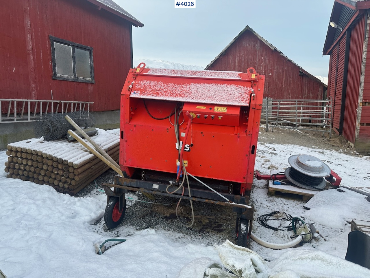 2016 TKS K2 combicutter w/ cable drum - Hay and forage equipment: picture 4 2016 TKS K2 combicutter w/ cable drum - Hay and forage equipment: picture 4