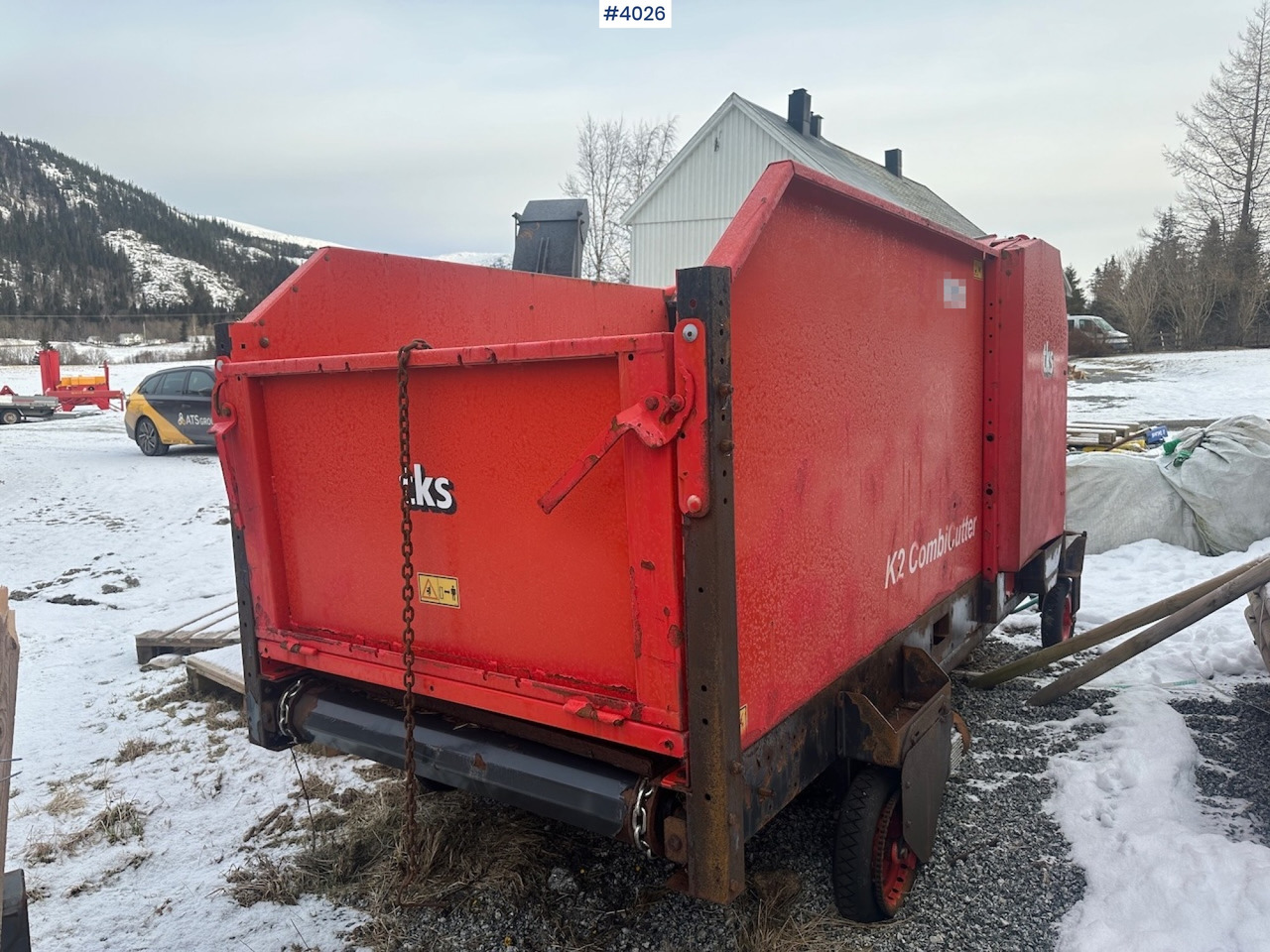 2016 TKS K2 combicutter w/ cable drum - Hay and forage equipment: picture 1 2016 TKS K2 combicutter w/ cable drum - Hay and forage equipment: picture 1