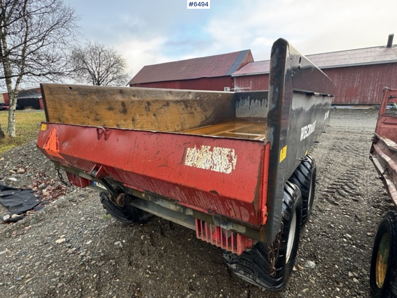 2016 Weckman WS130M dump trailer - Farm tipping trailer/ Dumper: picture 4 2016 Weckman WS130M dump trailer - Farm tipping trailer/ Dumper: picture 4