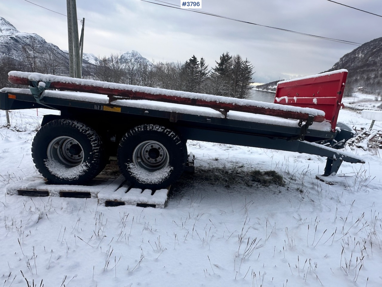 2017 Junkkari J10 tractor trailer w/ frames and boogie - Farm trailer: picture 2 2017 Junkkari J10 tractor trailer w/ frames and boogie - Farm trailer: picture 2