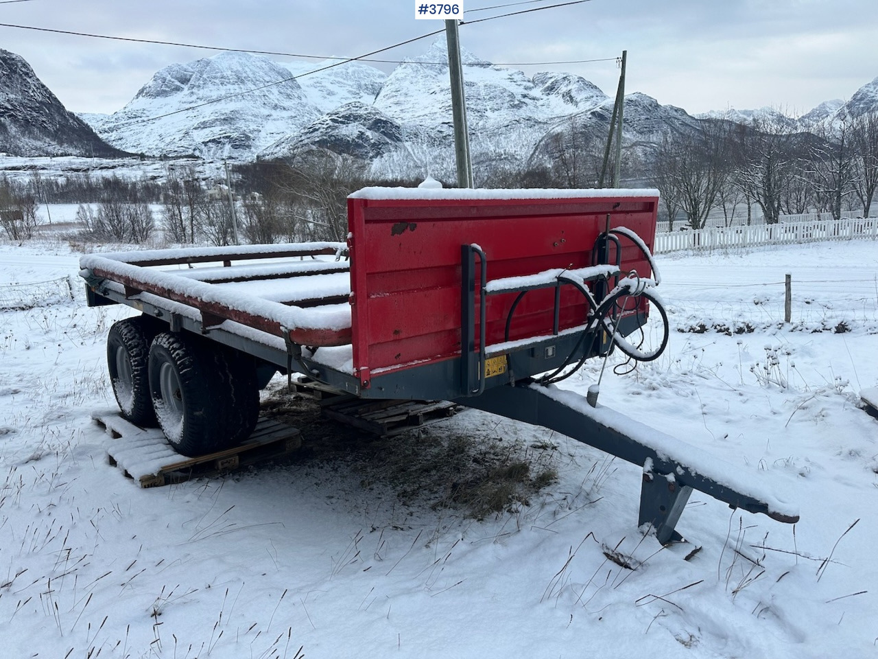 2017 Junkkari J10 tractor trailer w/ frames and boogie - Farm trailer: picture 1 2017 Junkkari J10 tractor trailer w/ frames and boogie - Farm trailer: picture 1