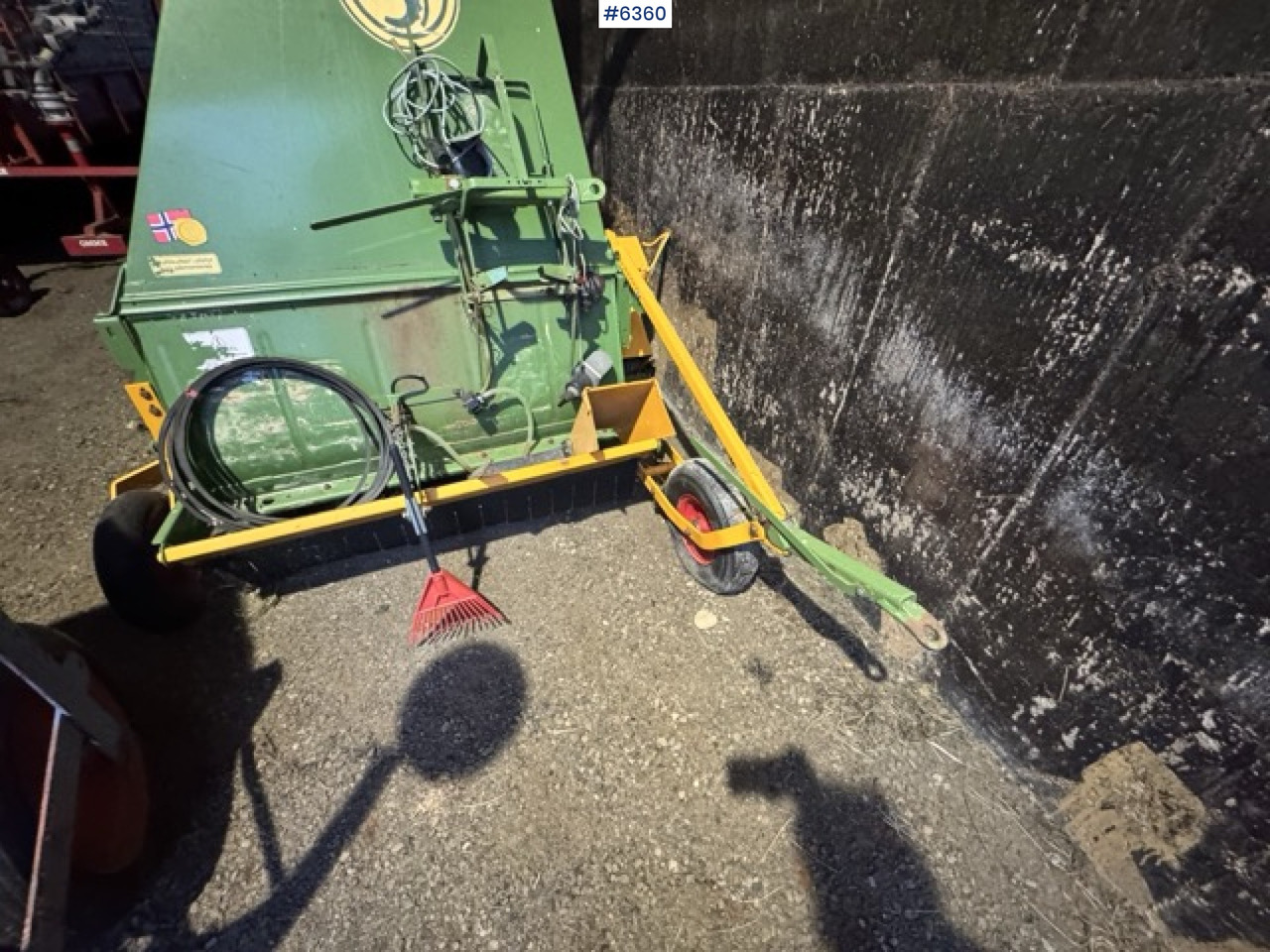 2017 Serigstad FS134 with support trailer - Hay and forage equipment: picture 4 2017 Serigstad FS134 with support trailer - Hay and forage equipment: picture 4