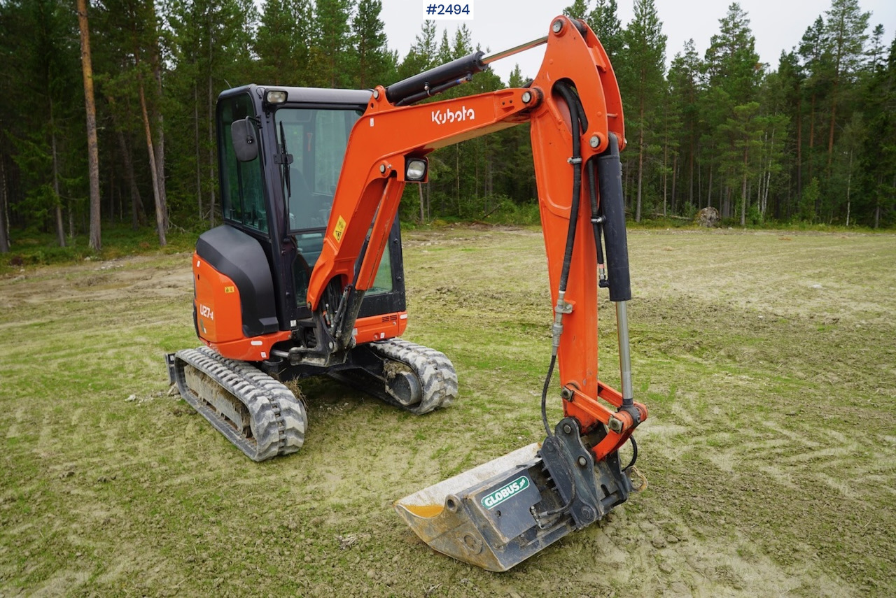 2018 Kubota U27-4 w/shear - Mini excavator: picture 5 2018 Kubota U27-4 w/shear - Mini excavator: picture 5