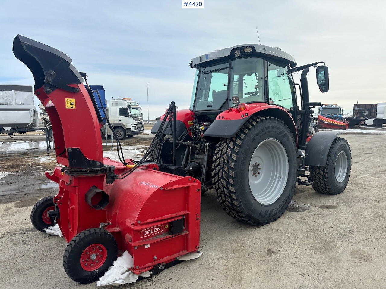 2018 Massey Ferguson MF5713 S w/ 2020 Dalen snow blower - Farm tractor: picture 5 2018 Massey Ferguson MF5713 S w/ 2020 Dalen snow blower - Farm tractor: picture 5