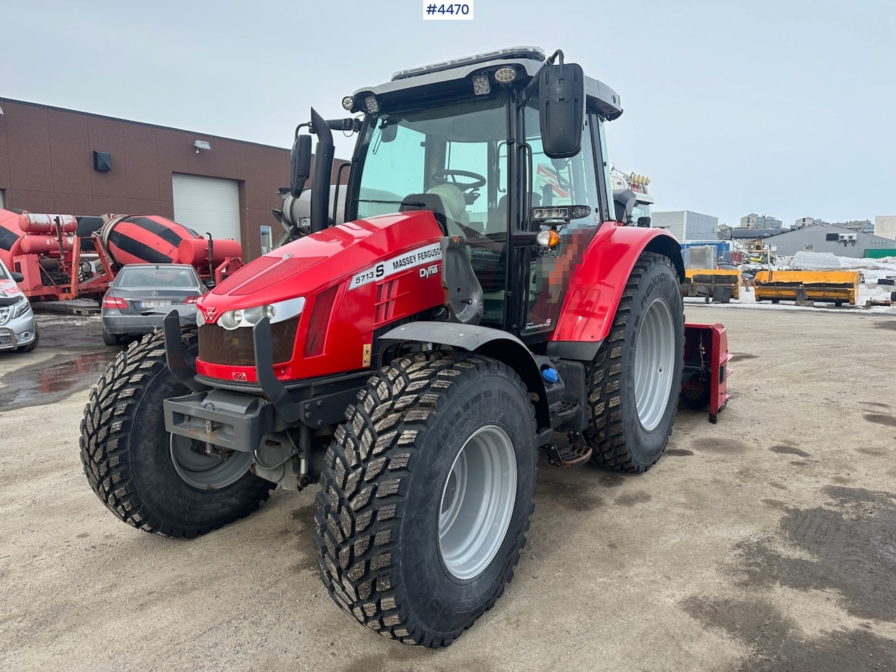 2018 Massey Ferguson MF5713 S w/ 2020 Dalen snow blower - Farm tractor: picture 3 2018 Massey Ferguson MF5713 S w/ 2020 Dalen snow blower - Farm tractor: picture 3