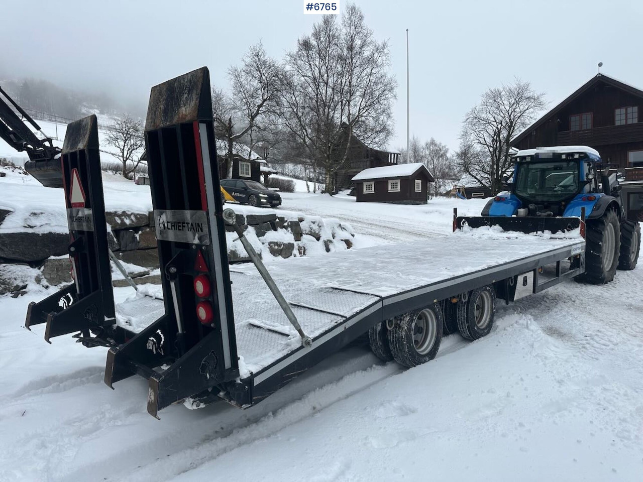 2019 Chieftain 2 axle machine trolley w/ light chains. - Farm trailer: picture 5 2019 Chieftain 2 axle machine trolley w/ light chains. - Farm trailer: picture 5