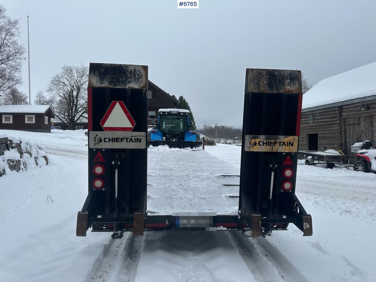 2019 Chieftain 2 axle machine trolley w/ light chains. - Farm trailer: picture 4 2019 Chieftain 2 axle machine trolley w/ light chains. - Farm trailer: picture 4