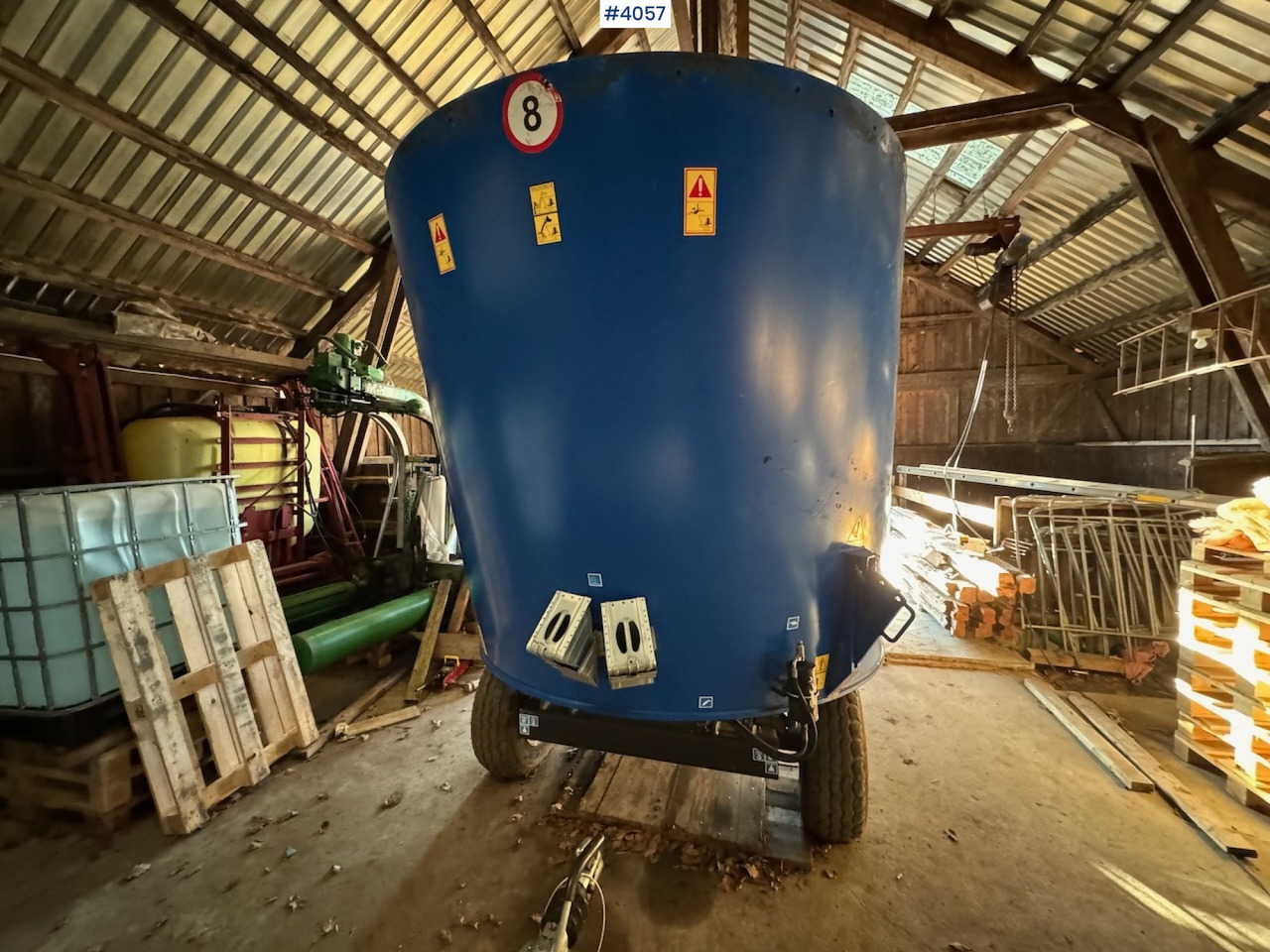 2019 Delaval VM12 Coarse feed mixer - Livestock equipment: picture 2 2019 Delaval VM12 Coarse feed mixer - Livestock equipment: picture 2