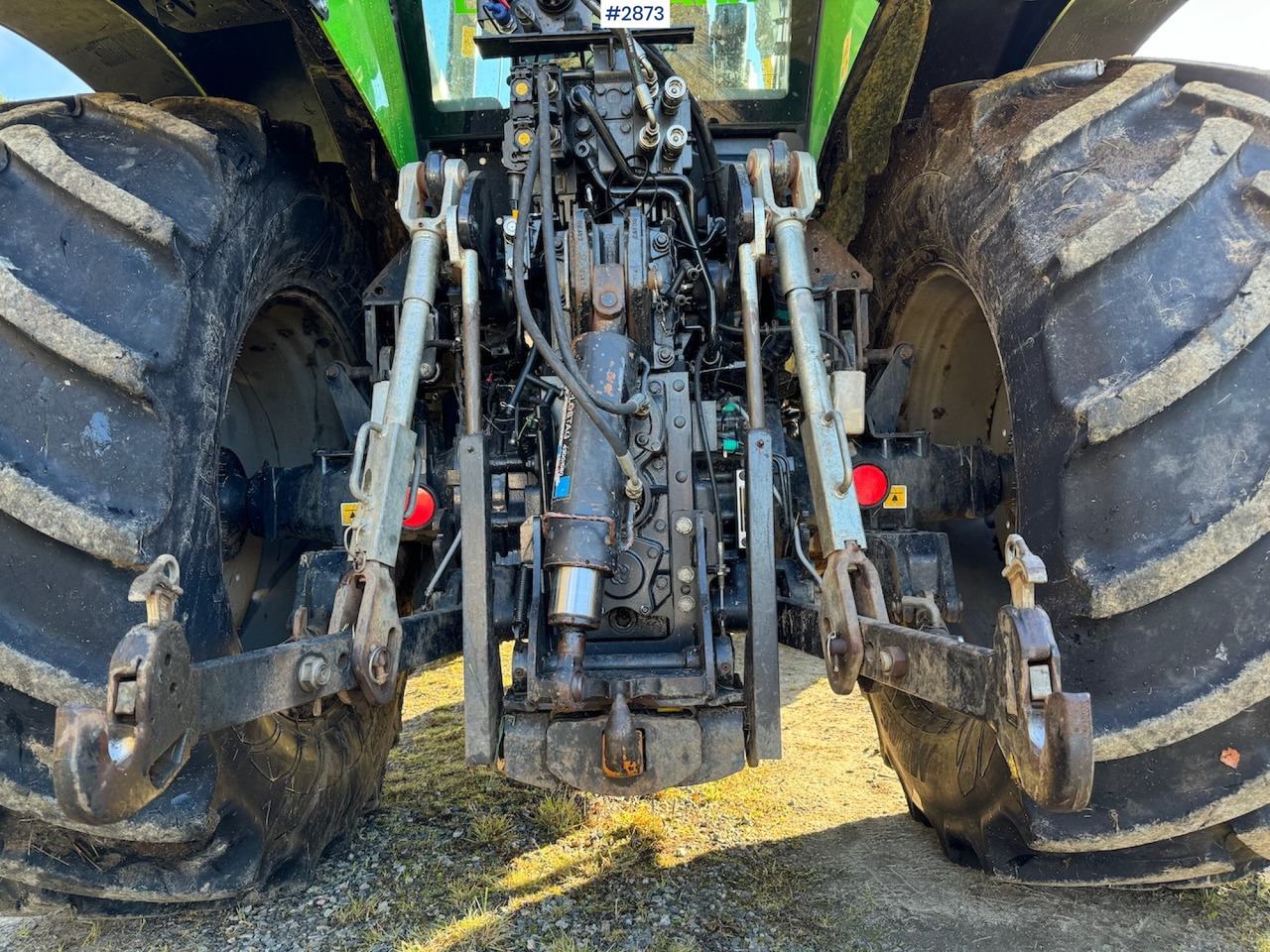 Farm tractor 2019 Deutz-Fahr 6120 TV w/front loader and twin wheels: picture 7