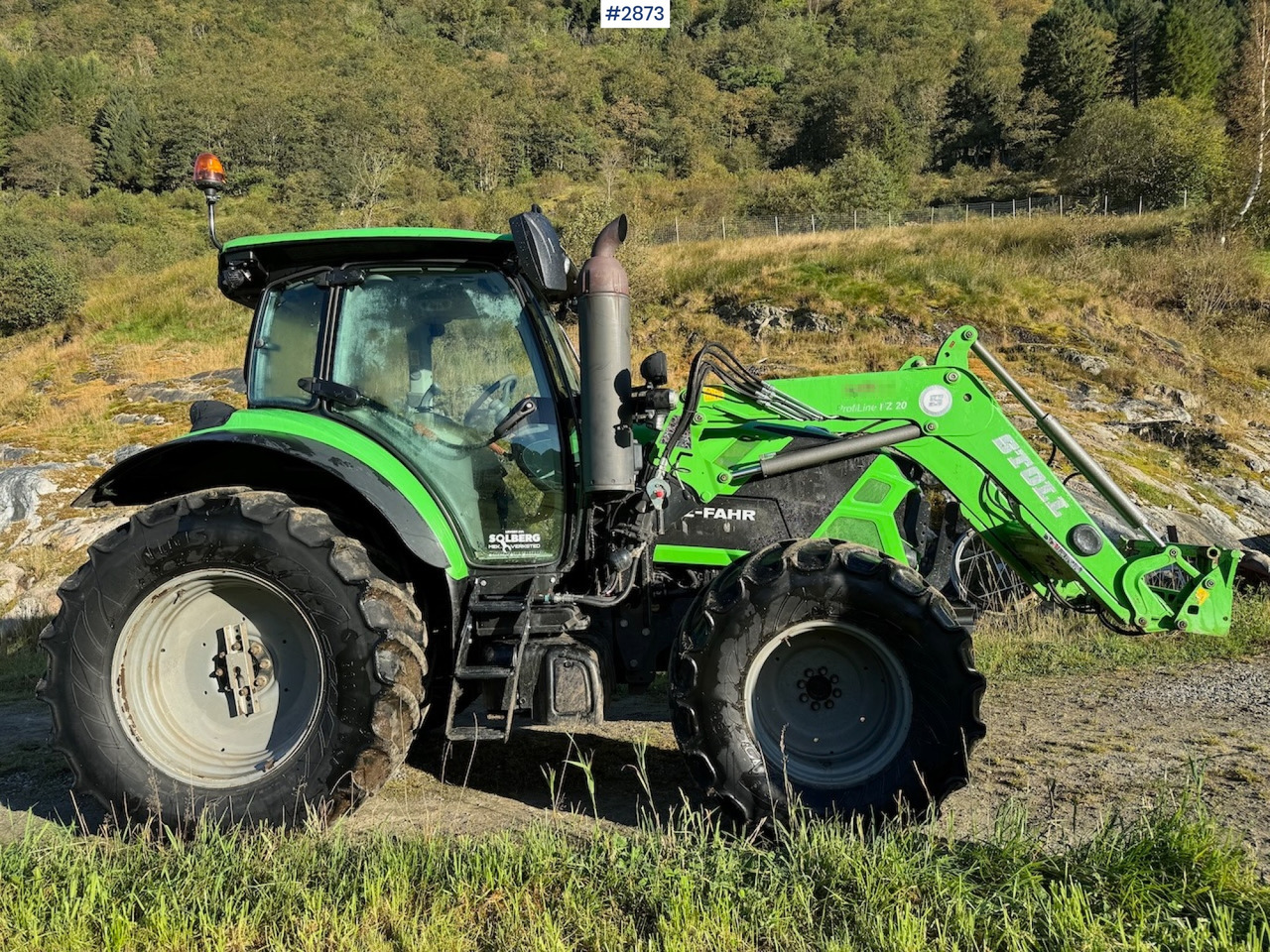 2019 Deutz-Fahr 6120 TV w/front loader and twin wheels - Farm tractor: picture 2 2019 Deutz-Fahr 6120 TV w/front loader and twin wheels - Farm tractor: picture 2