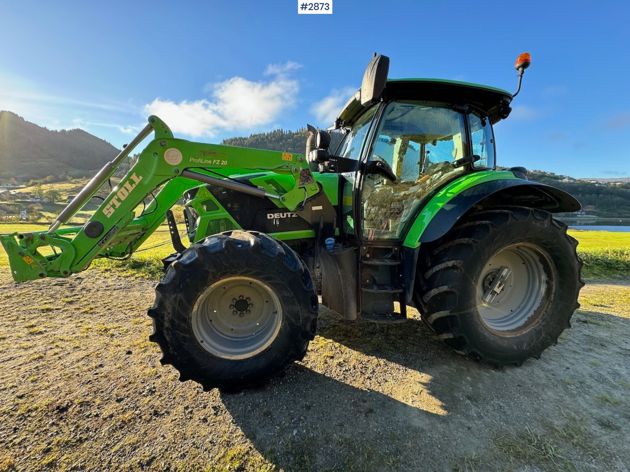 2019 Deutz-Fahr 6120 TV w/front loader and twin wheels - Farm tractor: picture 3 2019 Deutz-Fahr 6120 TV w/front loader and twin wheels - Farm tractor: picture 3