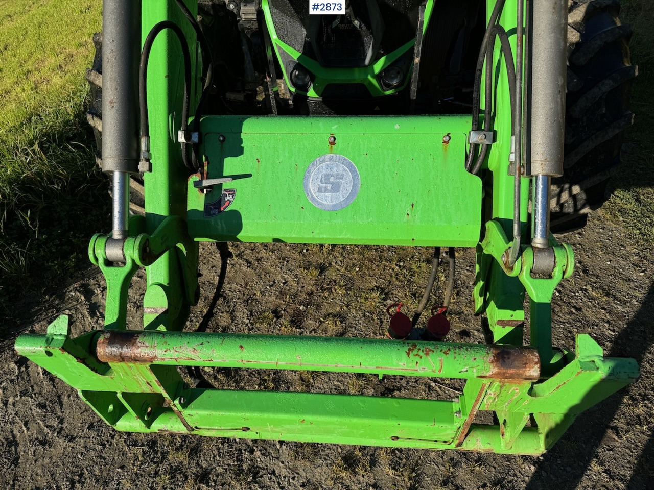 Farm tractor 2019 Deutz-Fahr 6120 TV w/front loader and twin wheels: picture 20