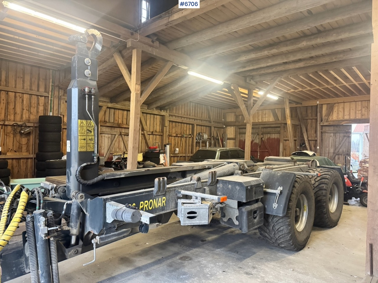 2019 Pronar T286 Hook Trailer for Tractor - Farm trailer: picture 2 2019 Pronar T286 Hook Trailer for Tractor - Farm trailer: picture 2