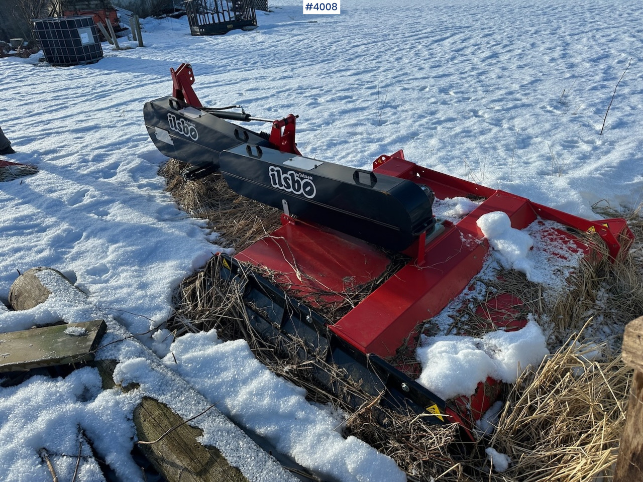 2020 Ilsbo M160S krattknuser w/ Chains for grass. Lightly used - Verge mower: picture 4 2020 Ilsbo M160S krattknuser w/ Chains for grass. Lightly used - Verge mower: picture 4