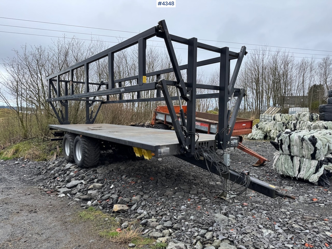 2020 Palmse Metall PT 3750PS Round bale trailer - Farm trailer: picture 1 2020 Palmse Metall PT 3750PS Round bale trailer - Farm trailer: picture 1