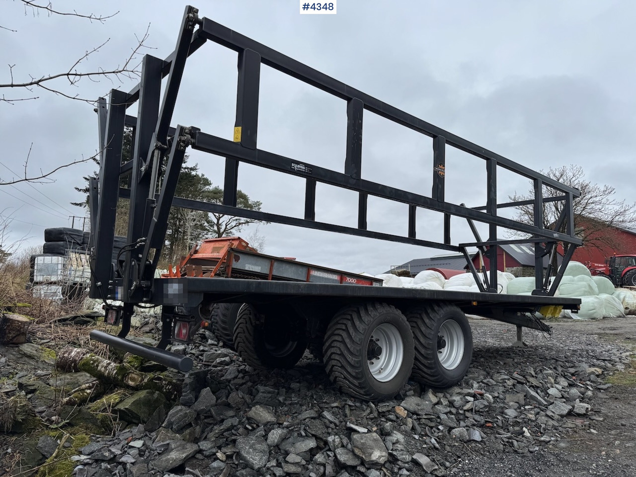 2020 Palmse Metall PT 3750PS Round bale trailer - Farm trailer: picture 3 2020 Palmse Metall PT 3750PS Round bale trailer - Farm trailer: picture 3