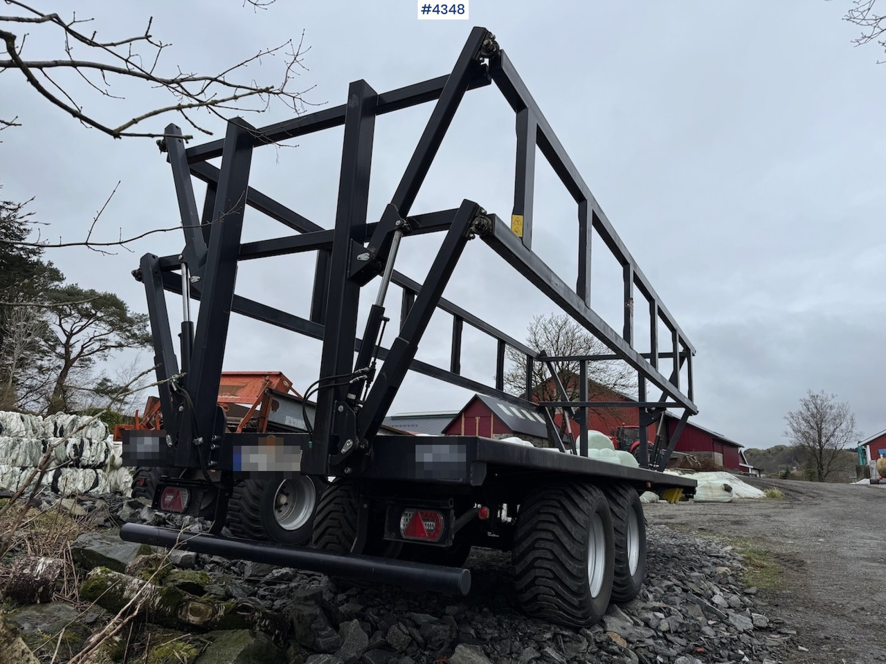 2020 Palmse Metall PT 3750PS Round bale trailer - Farm trailer: picture 4 2020 Palmse Metall PT 3750PS Round bale trailer - Farm trailer: picture 4
