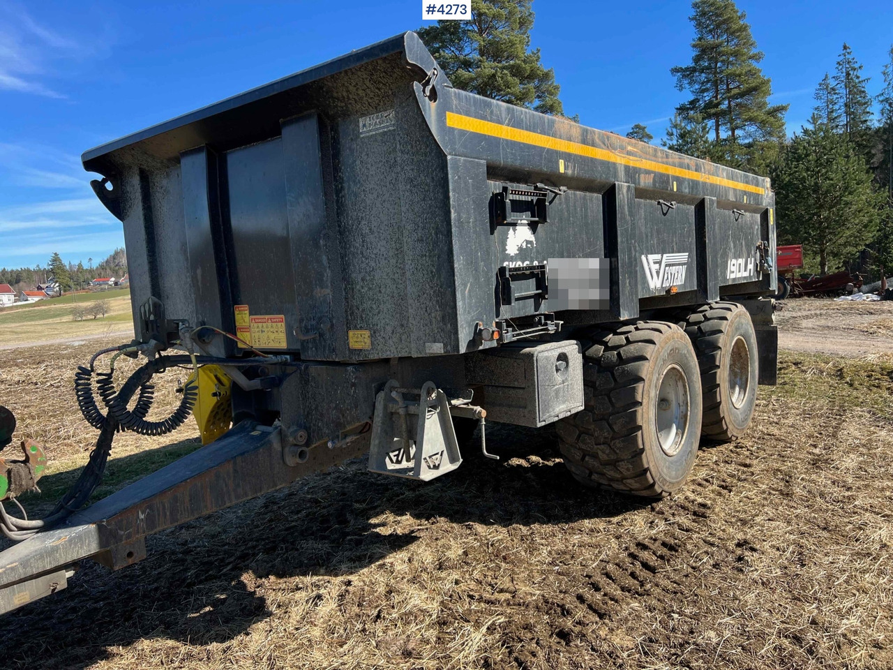 2020 Richard Western wf19DLH 2 axle dump trailer for tractor - Farm tipping trailer/ Dumper: picture 1 2020 Richard Western wf19DLH 2 axle dump trailer for tractor - Farm tipping trailer/ Dumper: picture 1
