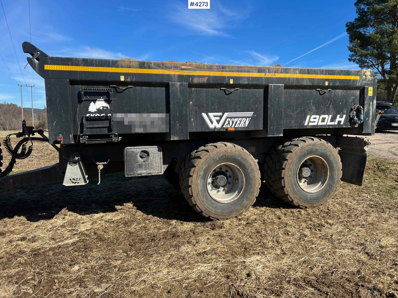 2020 Richard Western wf19DLH 2 axle dump trailer for tractor - Farm tipping trailer/ Dumper: picture 2 2020 Richard Western wf19DLH 2 axle dump trailer for tractor - Farm tipping trailer/ Dumper: picture 2